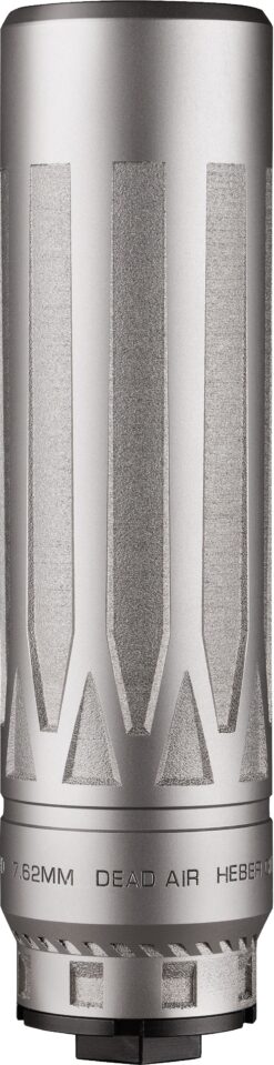 Dead Air Armament | Nomad-Ti XC | 30 Caliber | 7.62mm | Raw Titanium Satin
