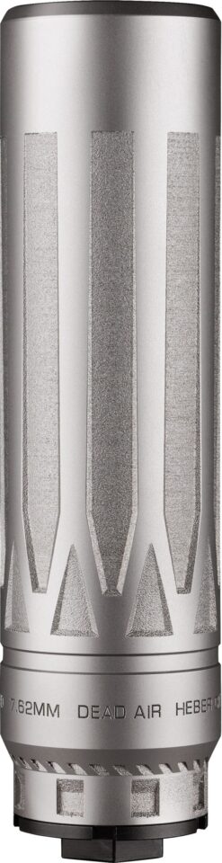 Dead Air Armament | Nomad-Ti XC | 30 Caliber | 7.62mm | Raw Titanium Satin