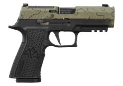SIG SAUER | P320 XTEN ENDURE COMP | 10mm | Moss Green Topographic Pattern