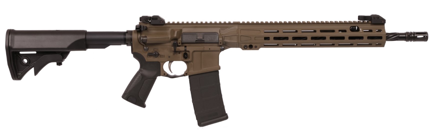LWRC | ICMKII | 223 Rem | 5.56 NATO | Patriot Brown Cerakote