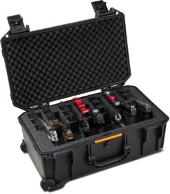 Pelican | V525PF7 Vault 7-Pistol Case | Black