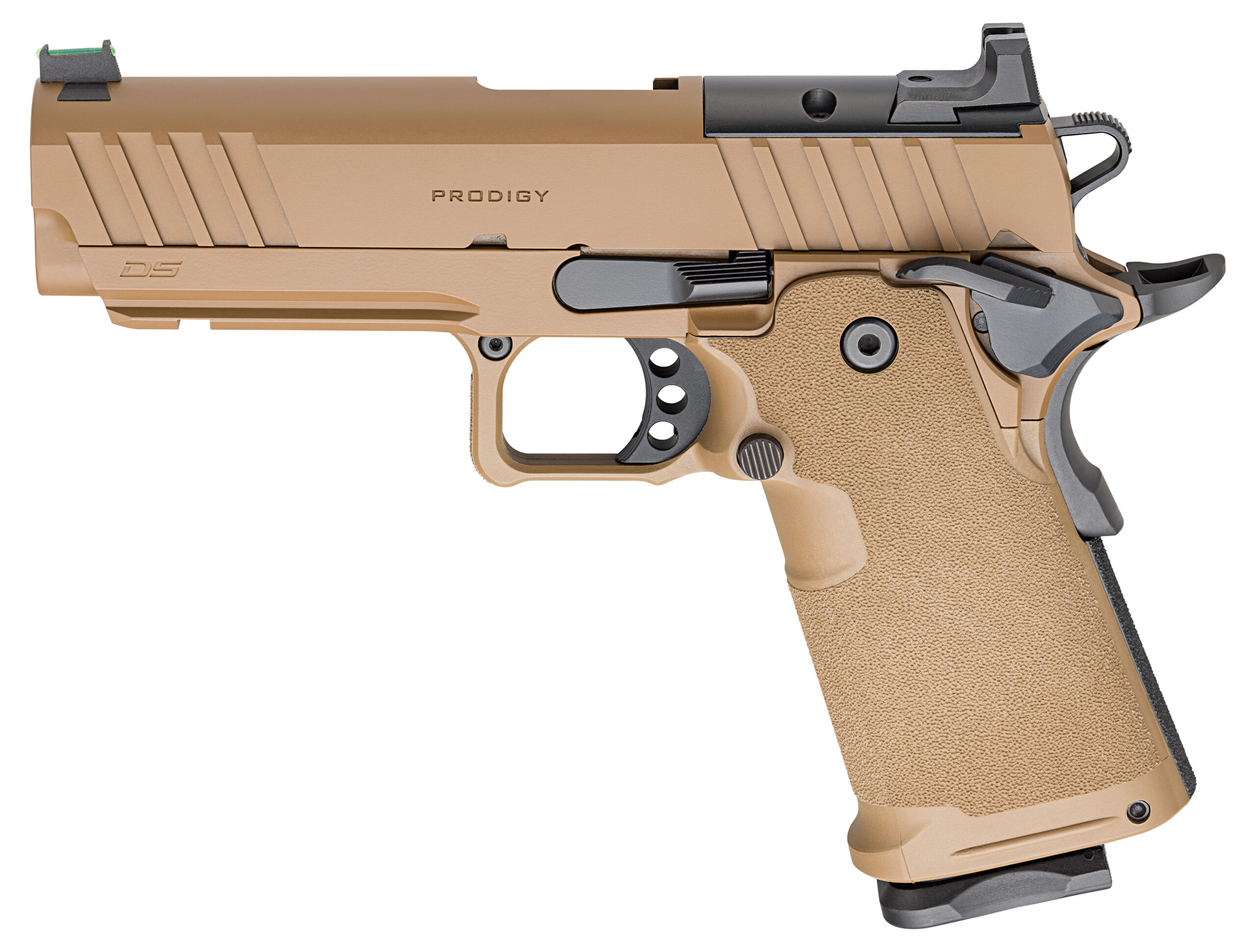 Springfield Armory | 1911 DS Prodigy AOS | 9mm | Coyote Brown Cerakote