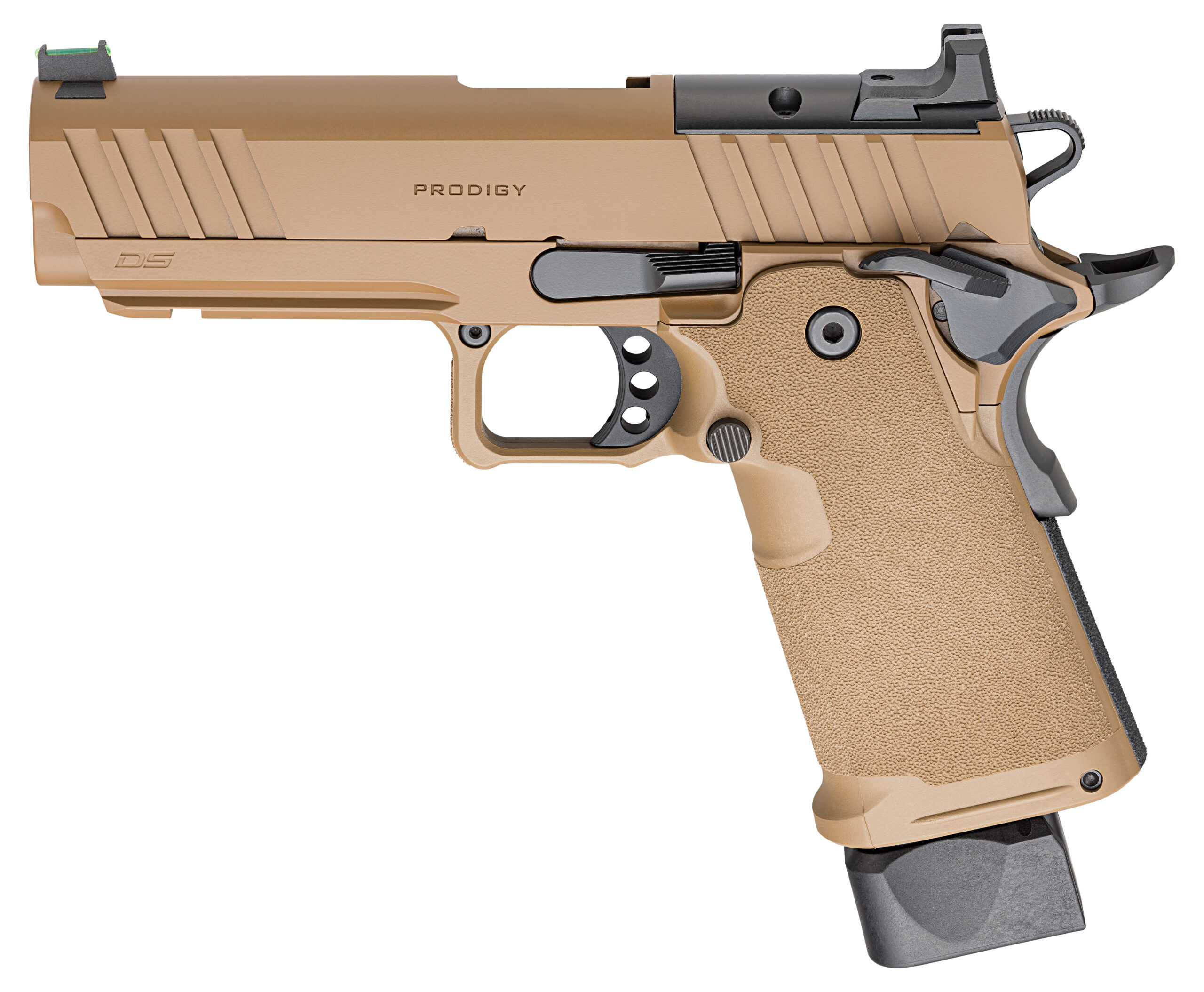 Springfield Armory | 1911 DS Prodigy AOS | 9mm | Coyote Brown Cerakote