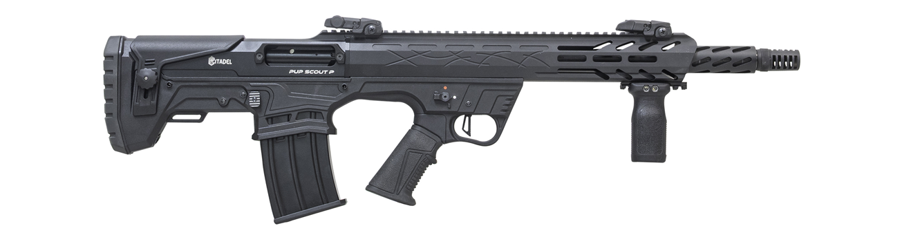 Legacy Sports International | Boss Pup Scout Pump | 12 Gauge | Black