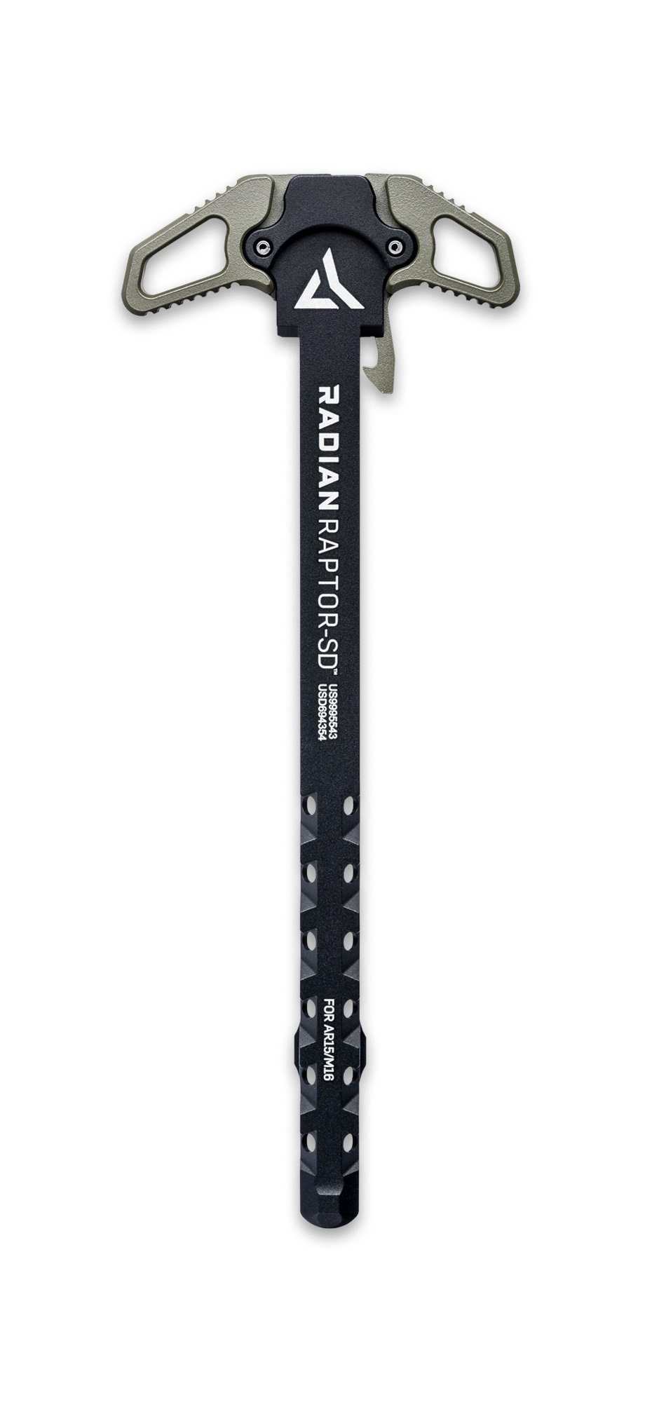 Radian Weapons | Raptor-SD Charging Handle | Radian OD Green Cerakote