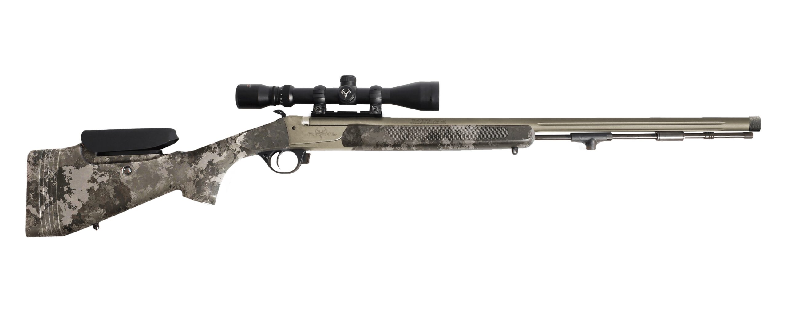 Traditions | Persuit XT Pro | 50 Caliber | Tungsten Cerakote
