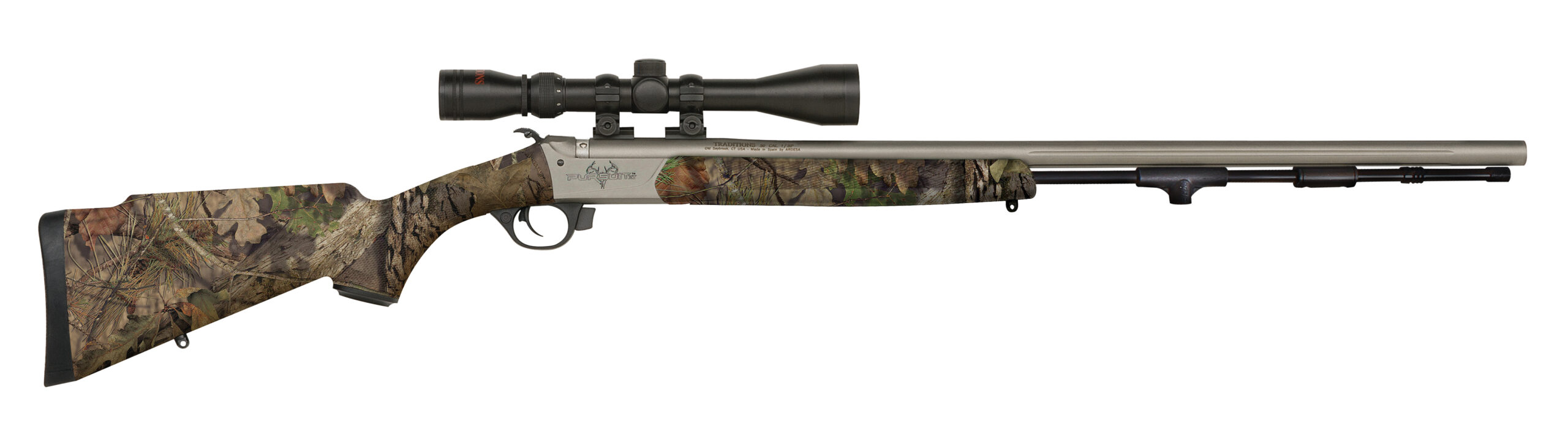 Traditions | Persuit XT | 50 Caliber | Silver Cerakote