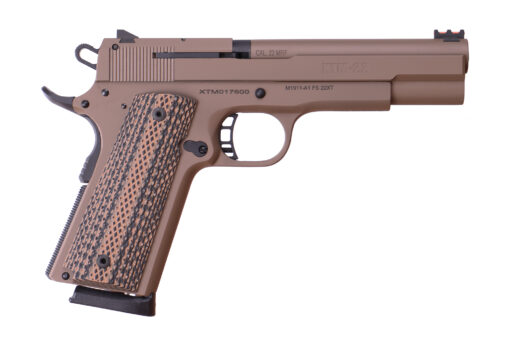Rock Island Armory | M1911-A1 XT22 | 22 Magnum | Flat Dark Earth Cerakote