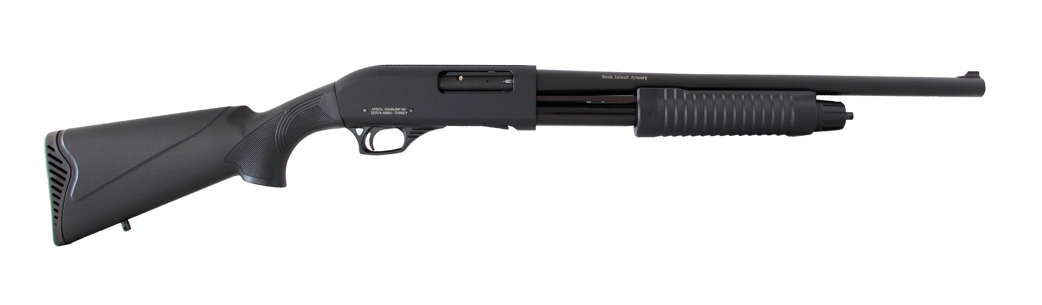 Rock Island Armory | Meriva Std Pump Shotgun | 12 Gauge | Black Anodized