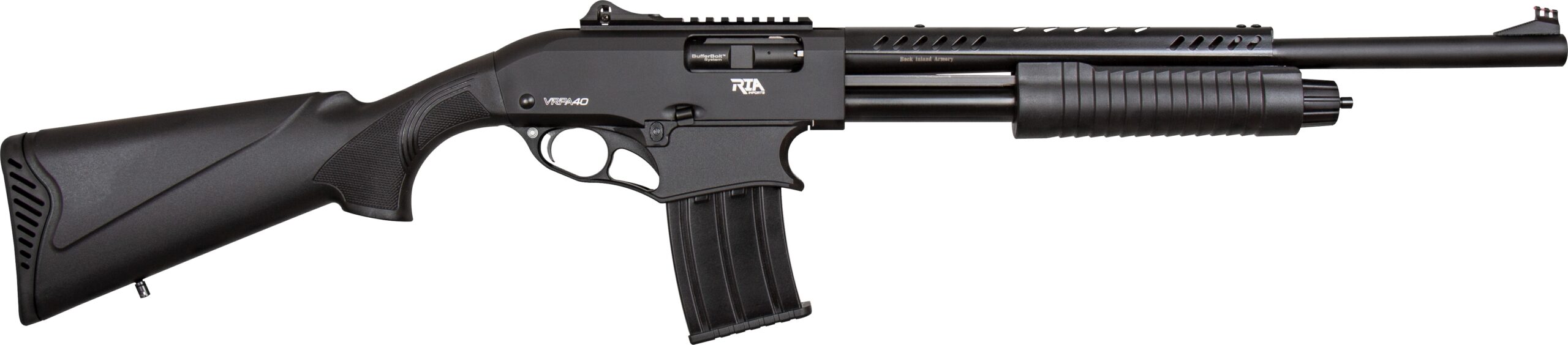 Rock Island Armory | VRPA40 Shotgun | 12 Gauge | Marine Black Anodized