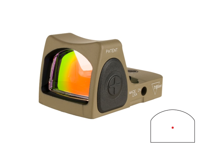 Trijicon | RMR Type 2 Adjustable LED | Flat Dark Earth Cerakote