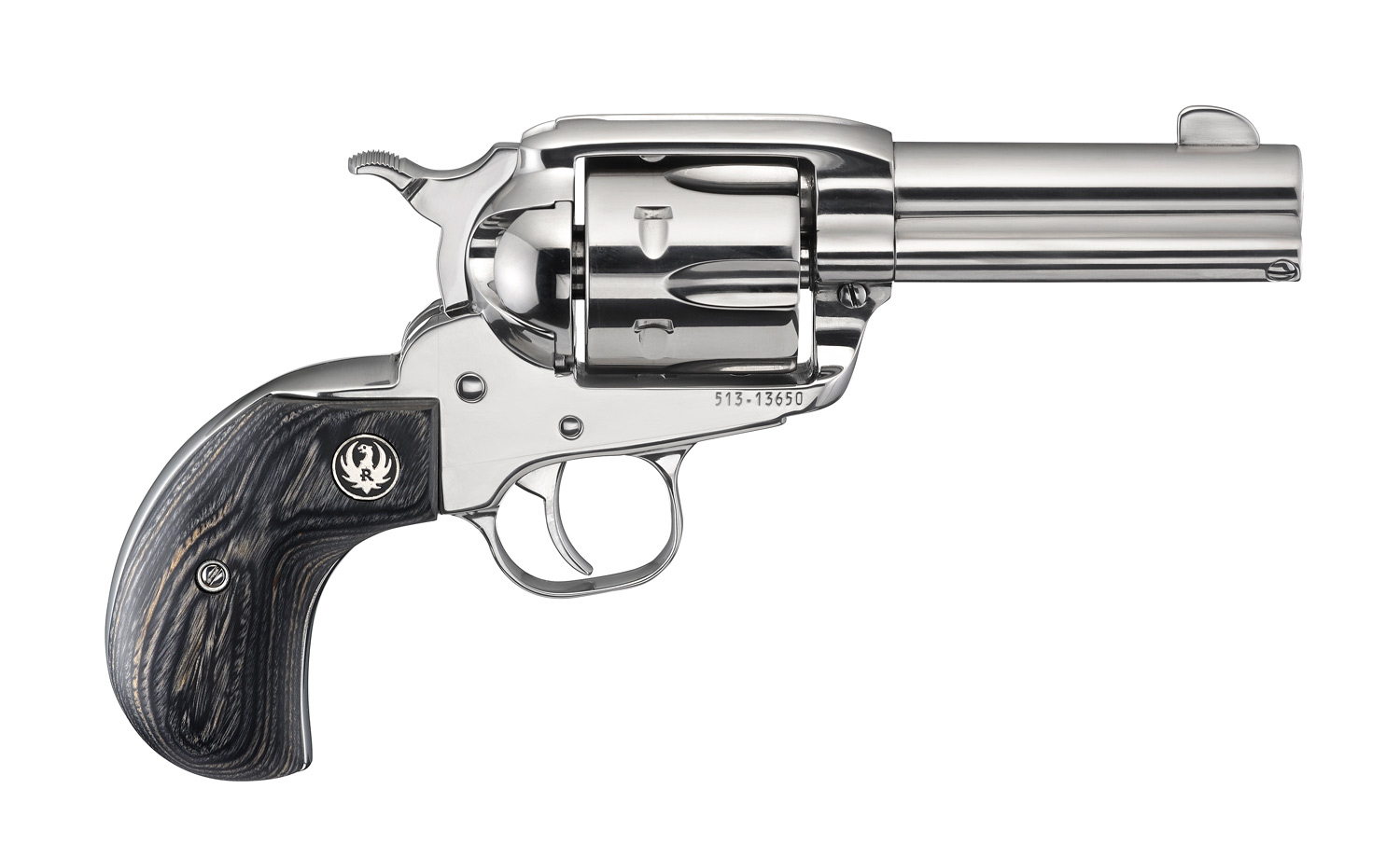Ruger | Vaquero Birds Head | 357 Magnum | 38 Special | High-Polished Stainless Steel