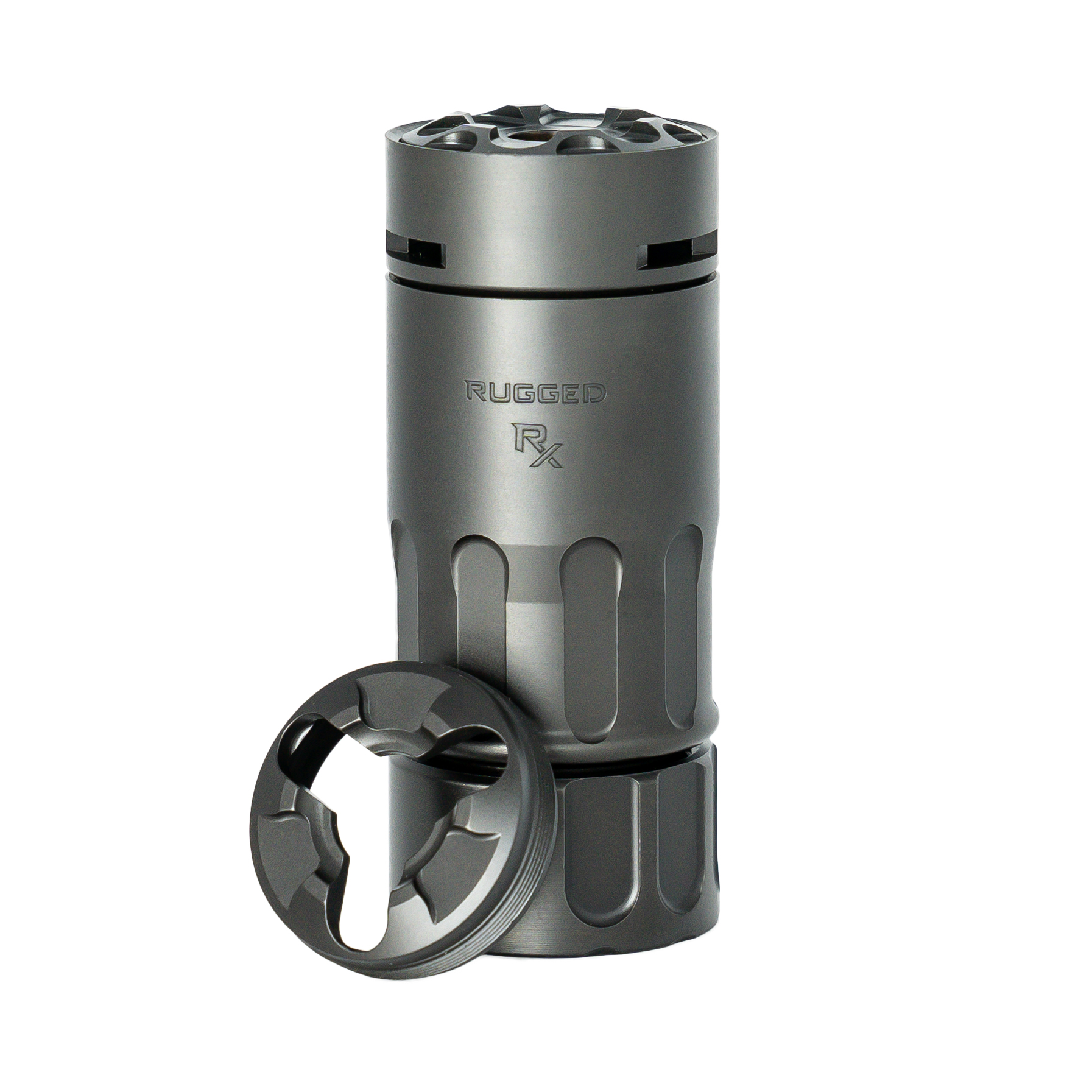 Rugged Suppressors | RX Blast Diverter | Black Nitride