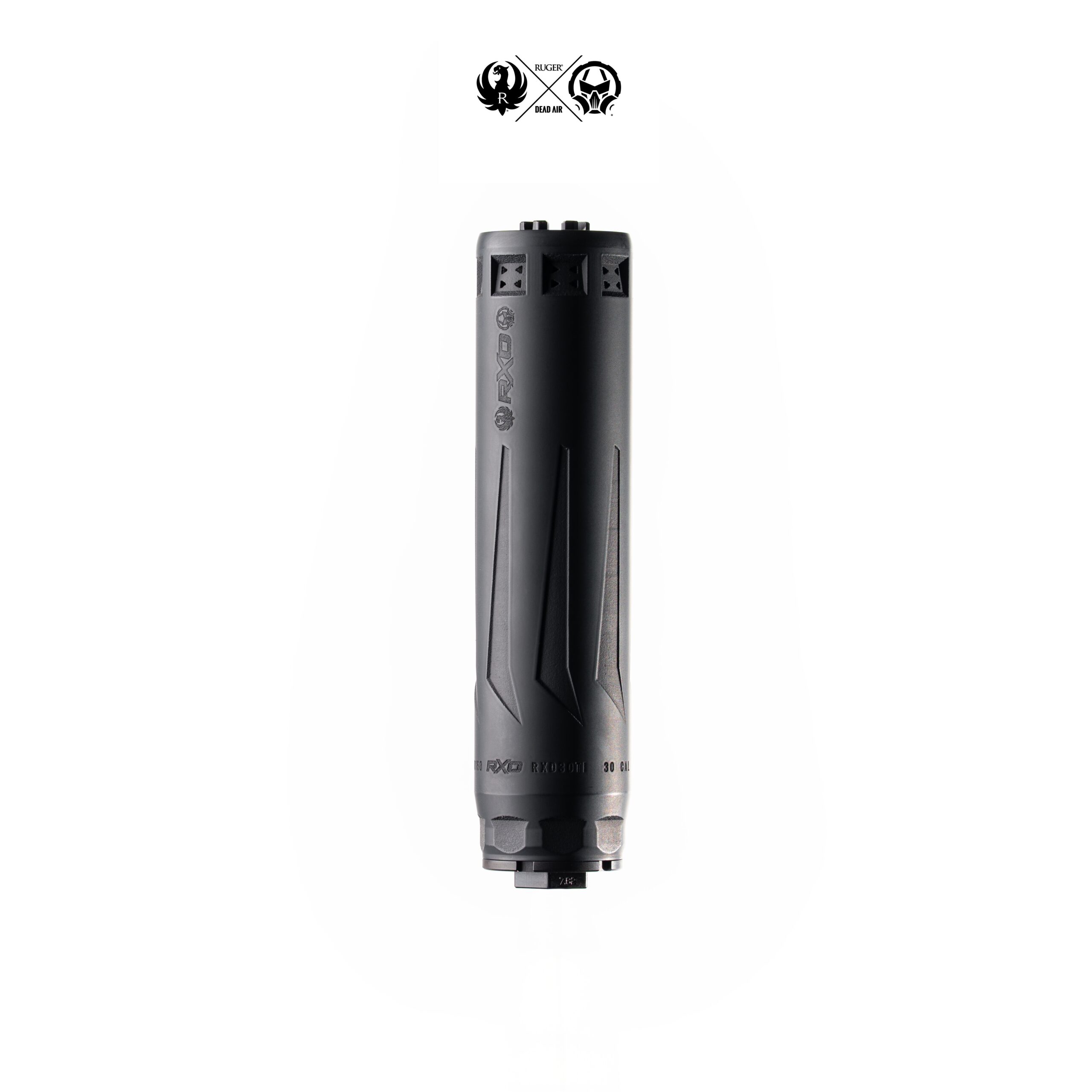 Dead Air Armament | Ruger X Dead Air RXD30Ti | 30 Caliber | 7.62mm | Black Cerakote