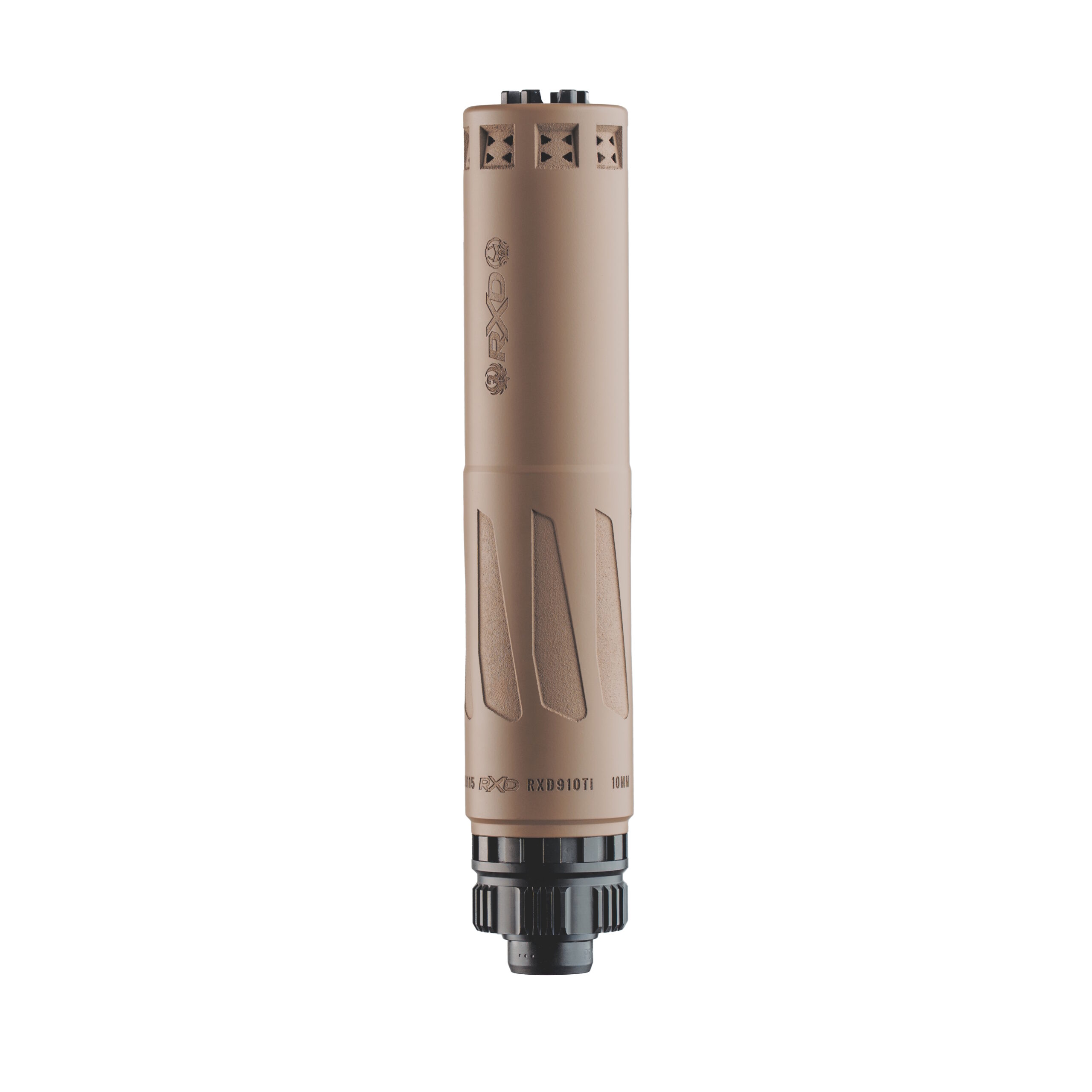 Dead Air Armament | Ruger X Dead Air RXD910Ti | 9mm | 10mm | Flat Dark Earth Cerakote
