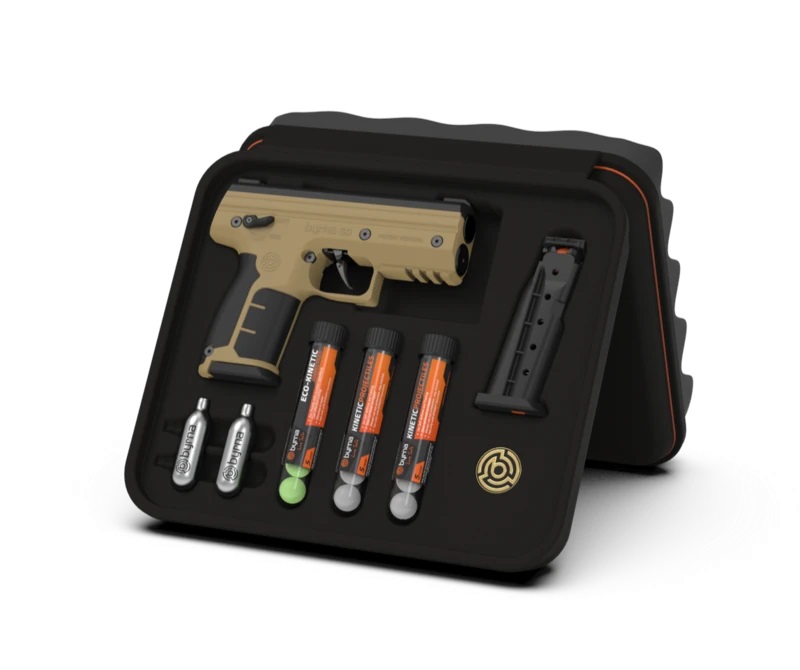 Byrna Technologies | SD Kinetic Kit | .68 Caliber | Tan