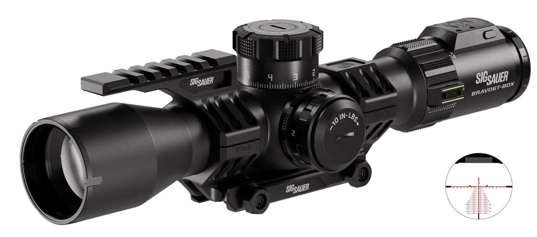 SIG SAUER | Bravo6T-BDX | Matte Black