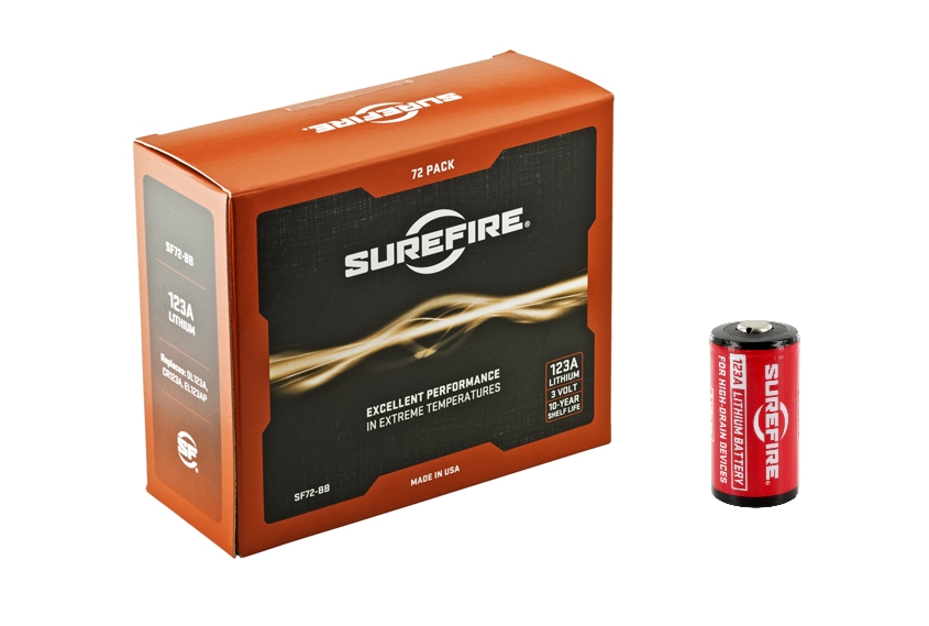 SureFire | Lithium Battery 72 Pack Box