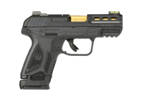 Ruger | Security-380 | 380 ACP | Black Oxide Slide/Gold Barrel