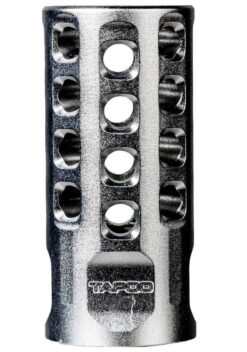 Tapco | Muzzle Brake | 22 LR | Silver Anodized