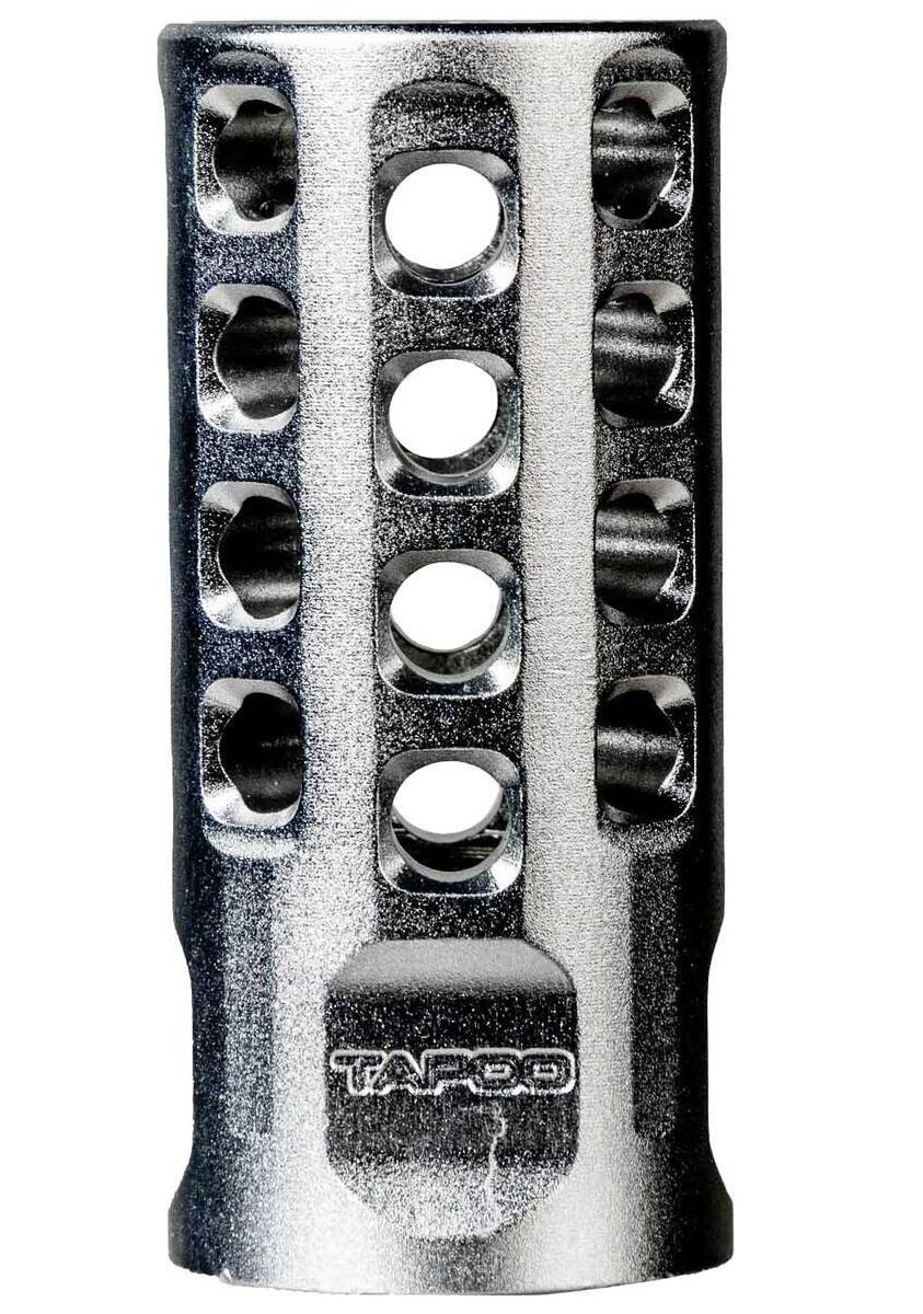 Tapco | Muzzle Brake | 22 LR | Silver Anodized