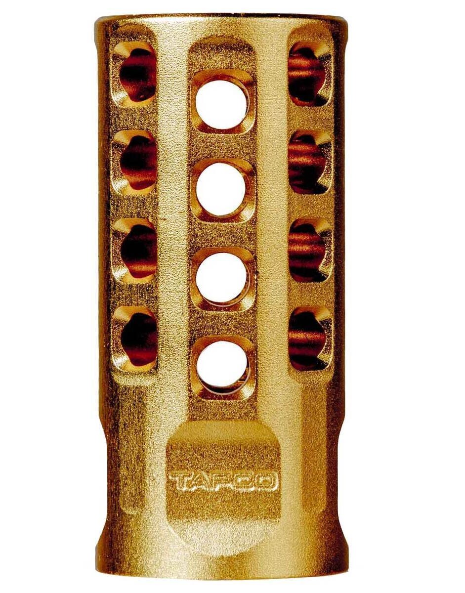 Tapco | Muzzle Brake | 22 LR | Gold Anodized