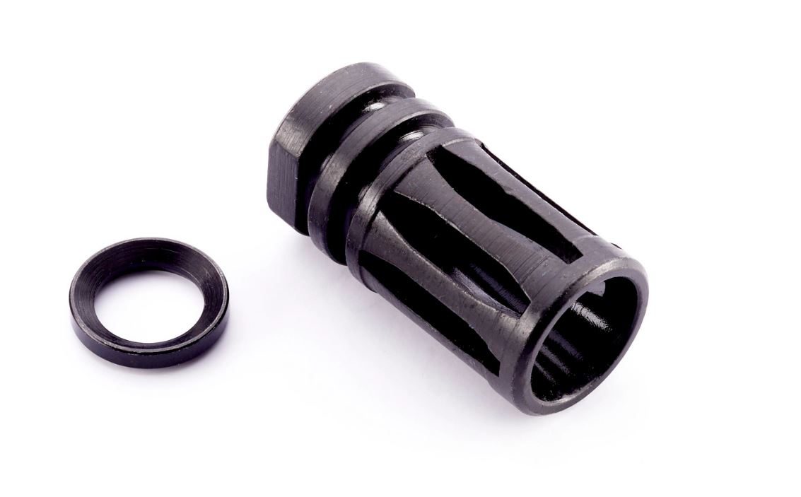Wilson Combat | A2 Birdcage Flash Hider | Black Phosphate