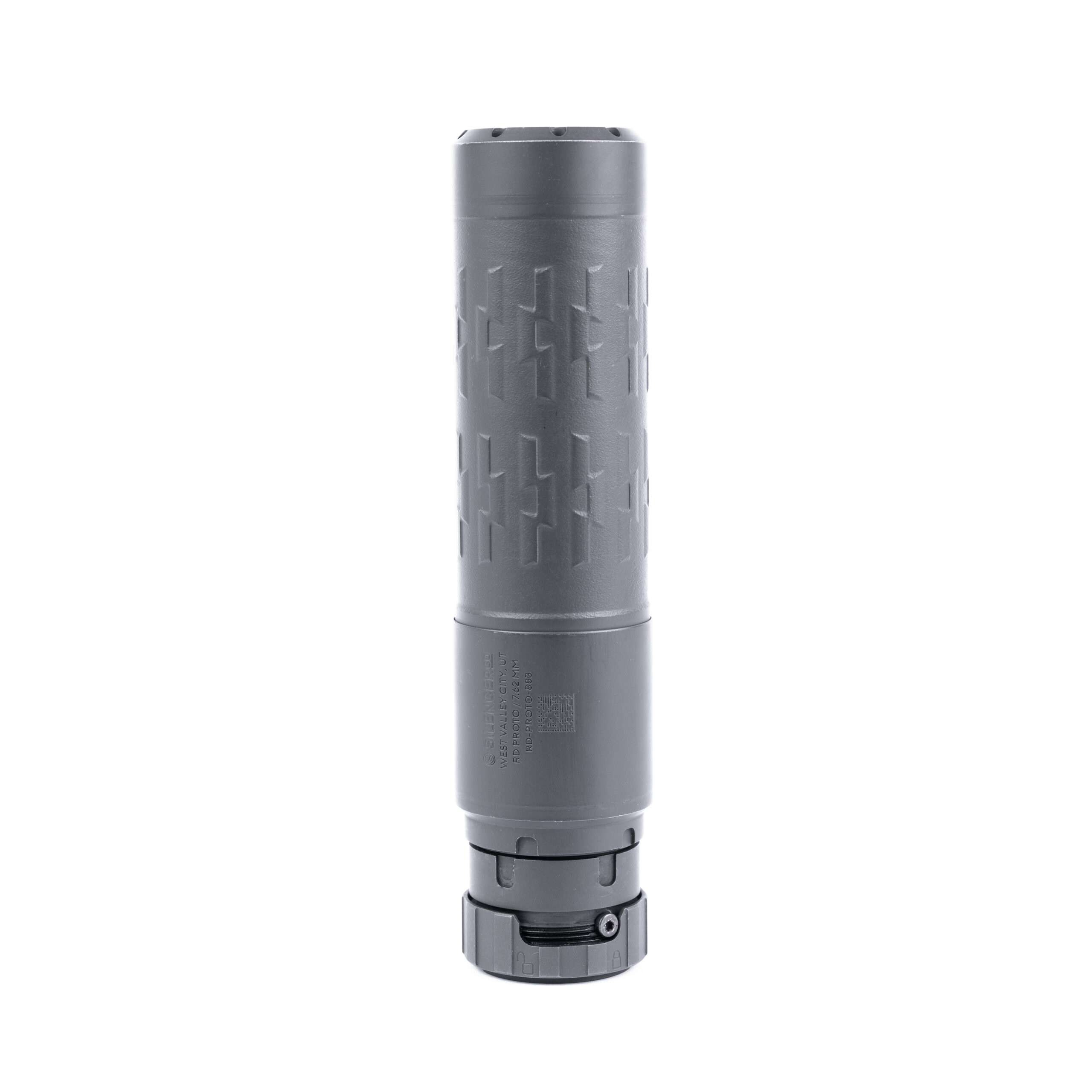 SilencerCo | Velos Low Back Pressure (LBP) | 30 Caliber | 7.62mm | Black V-Series Cerakote