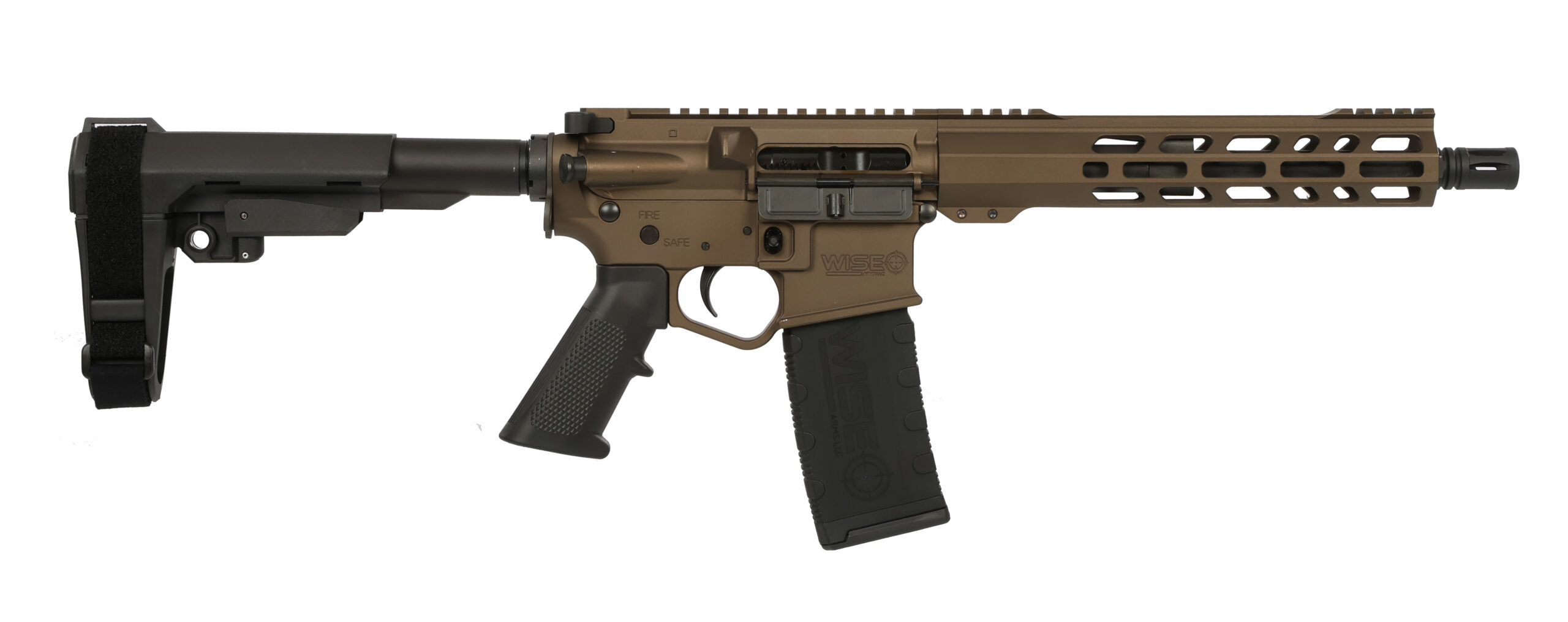 Wise Arms | WA-15B | 300 AAC Blackout | Midnight Bronze Cerakote