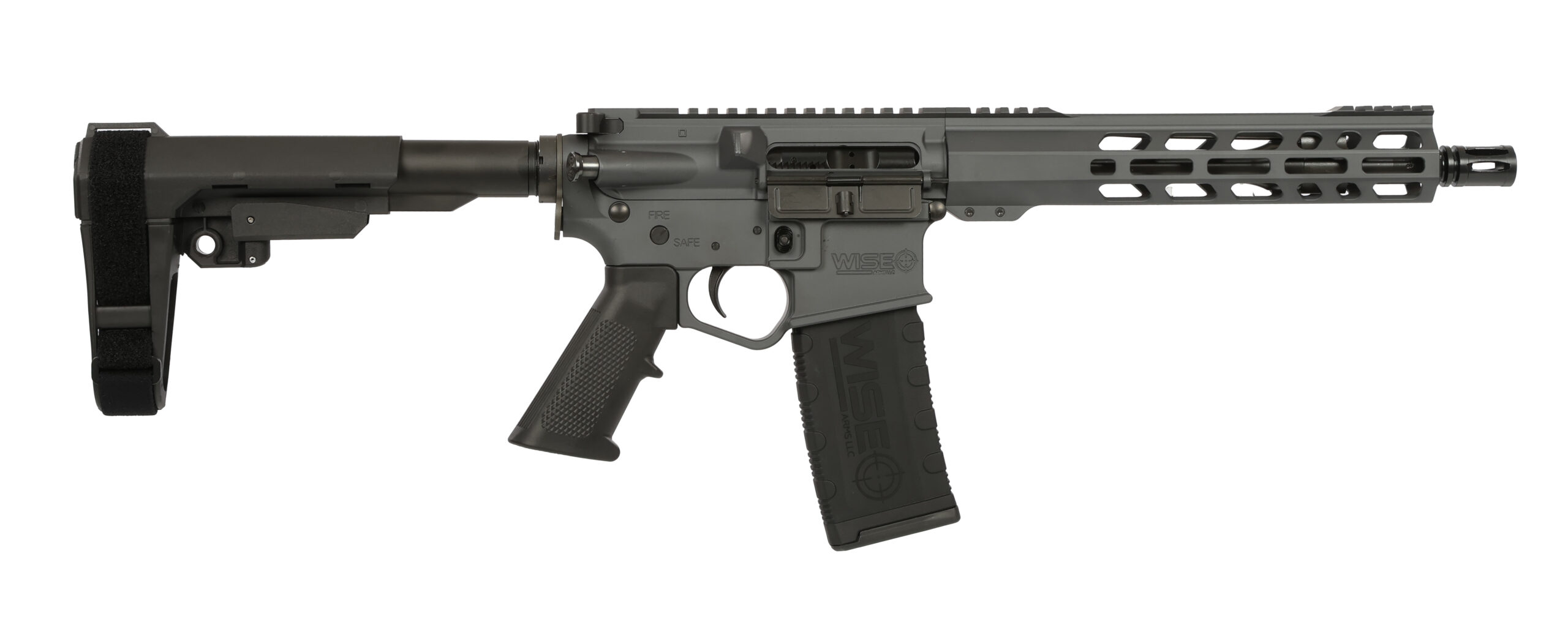 Wise Arms | WA-15B | 223 Rem | 5.56 NATO | Sniper Grey Cerakote