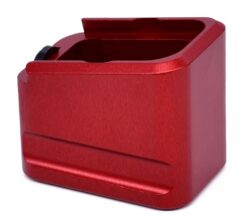 Warne | Glock 17/22 Magazine Extension | Red