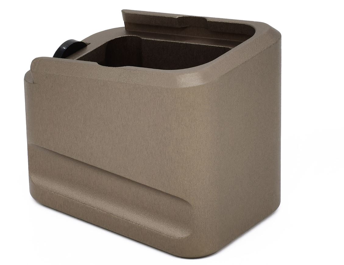 Warne | Glock 17/22 Magazine Extension | Dark Earth