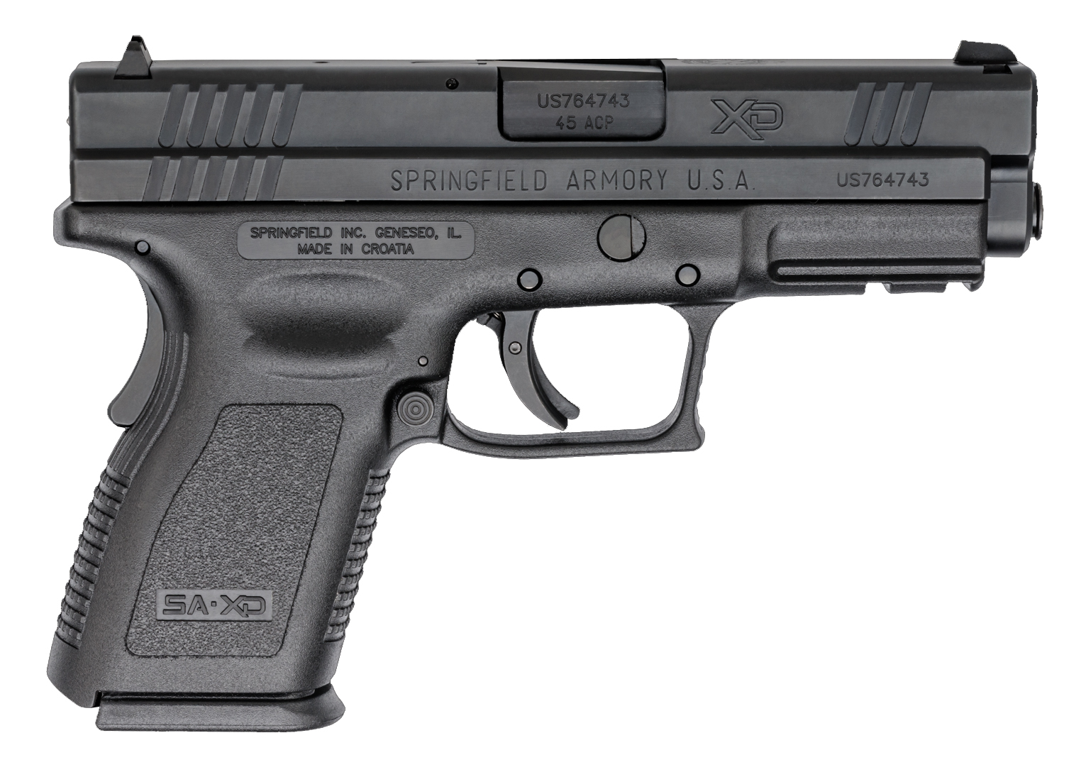 Springfield Armory | XD Compact Essentials Pack | 45 ACP | Melonite