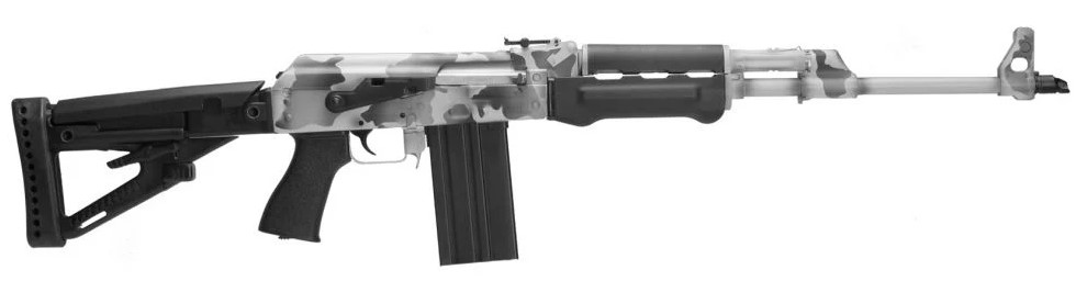 Zastava Arms USA | ZPAP M77 | 7.62 x 51mm | 308 Win | Snow Camo Cerakote