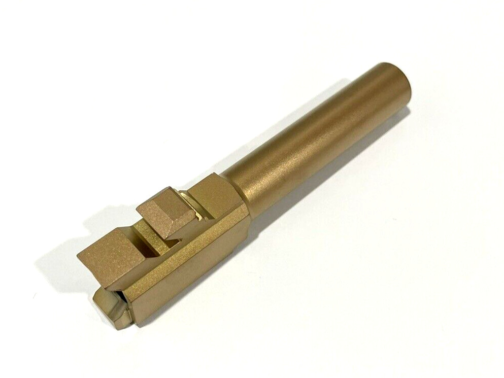 High Table Armory Compensated Copper JTT 9mm Barrel for Glock 43 43X Gen 1-4 - Image 4