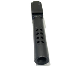 Alternative view of High Table Armory Ported 9mm Barrel for Glock 19 Gen1-5 Black DLC Finish
