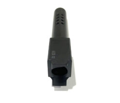 High Table Armory Ported 9mm Barrel for Glock 19 Gen1-5 Black DLC Finish - Image 4