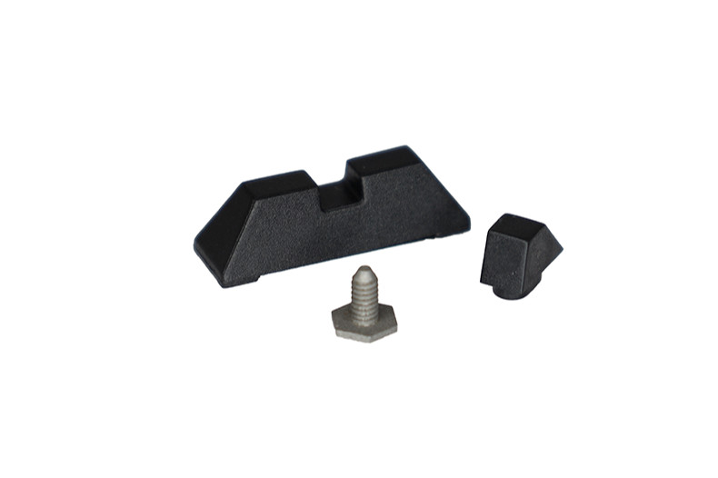 High Table Armory Polymer Sights for Glock - Full Blackout Dot USA-Made