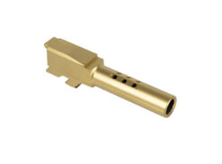 Alternative view of Glock 43 Barrel PORTED MATCH OEM Replacement Tin DLC G43 GEN1-4 FITS G43