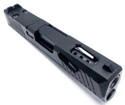Alternative view of High Table Arms W3 Glock 43 Complete Slide Micro RMSC Optic Cut Black DLC Barrel
