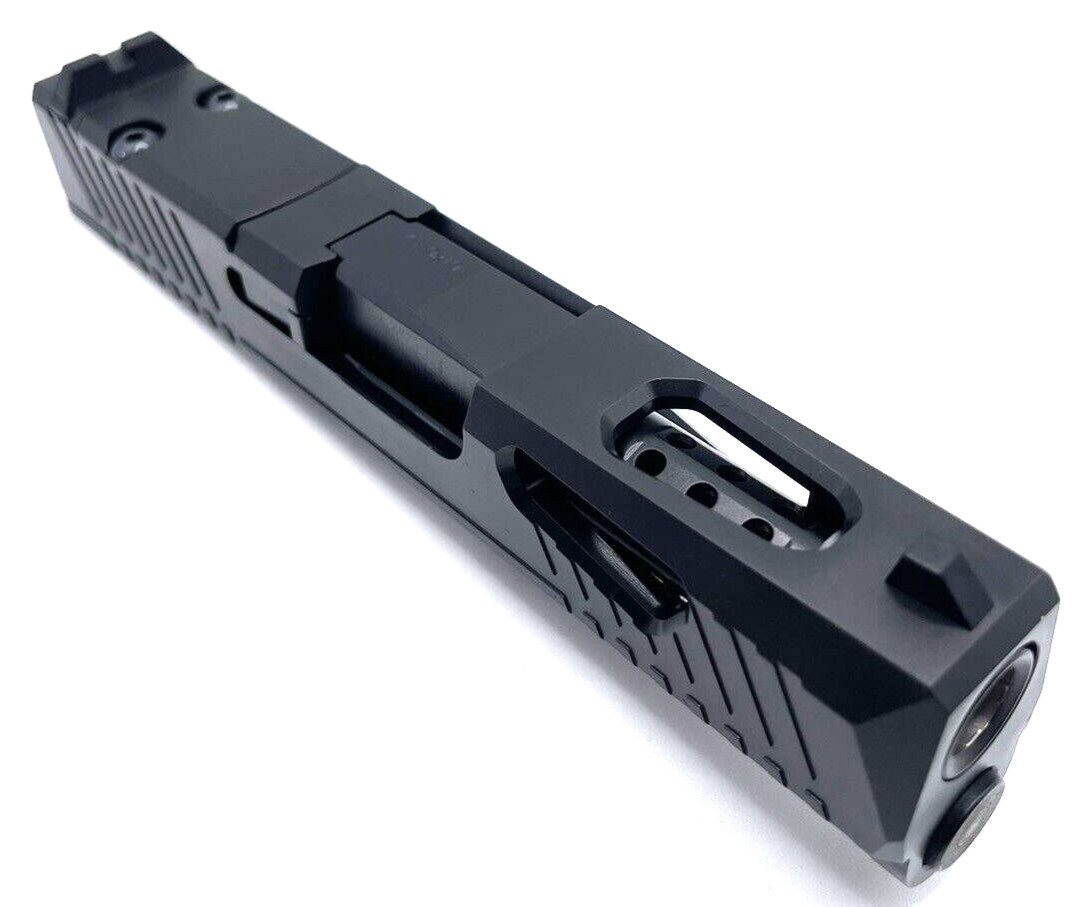 High Table Arms W3 Glock 43 Complete Slide Micro RMSC Optic Cut Black DLC Barrel - Image 2