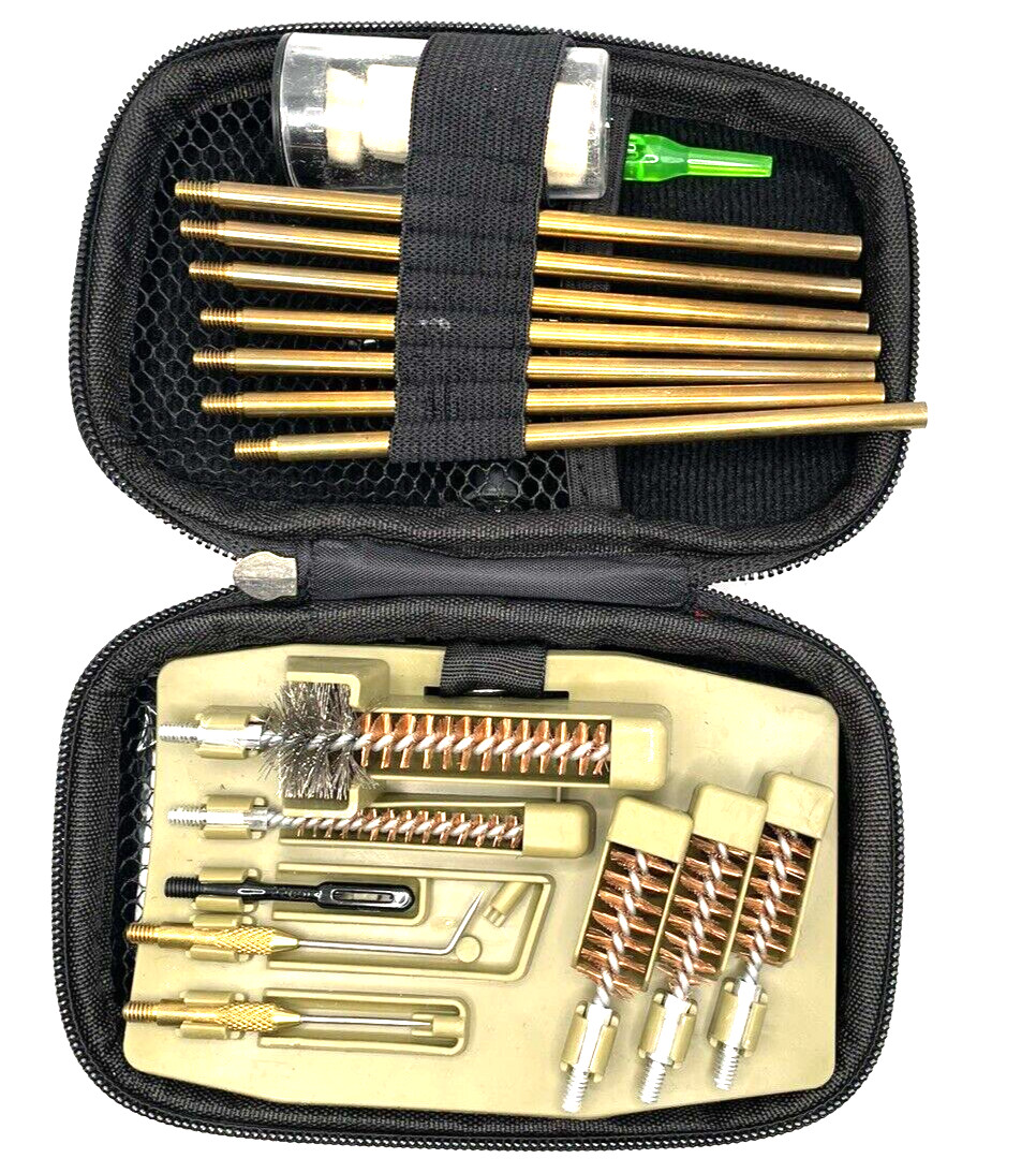 Pig Lube 22-Piece Portable Weapon Cleaning Kit for all Handgun & Rifle Calibers - Image 3