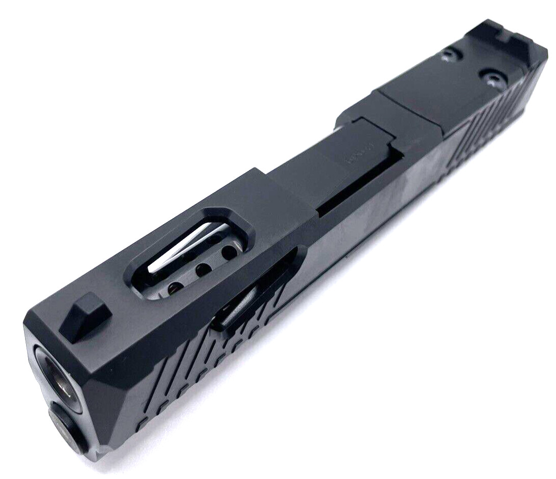 High Table Arms W3 Glock 43 Complete Slide Micro RMSC Optic Cut Black DLC Barrel - Image 3