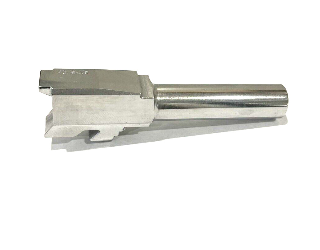 High Table Stainless Steel Crowned Match Barrel for Glock 43/43X G43 9mm Gen 1-4 - Image 2