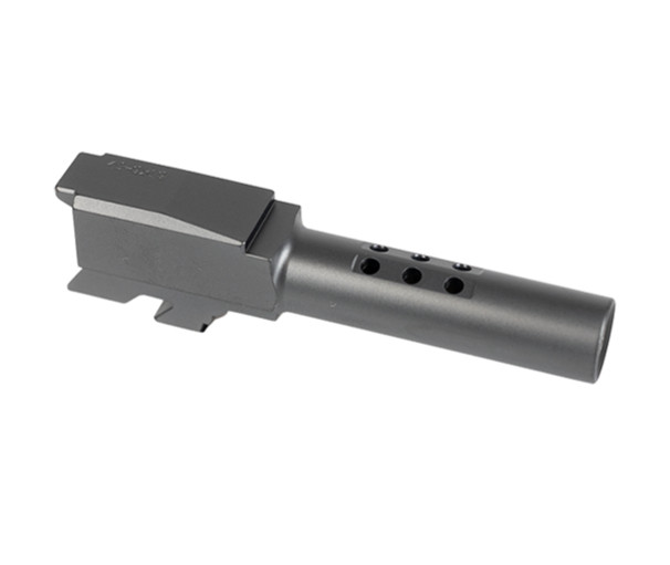 Glock 43 Barrel PORTED MATCH OEM Replacement DLC G43 GEN1-4 FITS G43 MADE IN USA