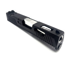 HTA Glock 43 43x 48 Complete Black Reaper Slide RMSc Cut Stainless Ported Barrel