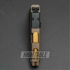 High Table Arms Red Fiber Optic Sight Set for GLOCK 17/19/43 — Anodized Aluminum - Image 5