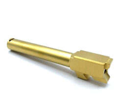 High Table Arms COMPENSATED Barrel for GL0CK 17 GEN 1-4 TiN Gold G17 Made in USA