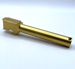 High Table Arms COMPENSATED Barrel for GL0CK 17 GEN 1-4 TiN Gold G17 Made in USA - Image 2