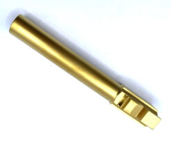 High Table Arms COMPENSATED Barrel for GL0CK 17 GEN 1-4 TiN Gold G17 Made in USA - Image 5